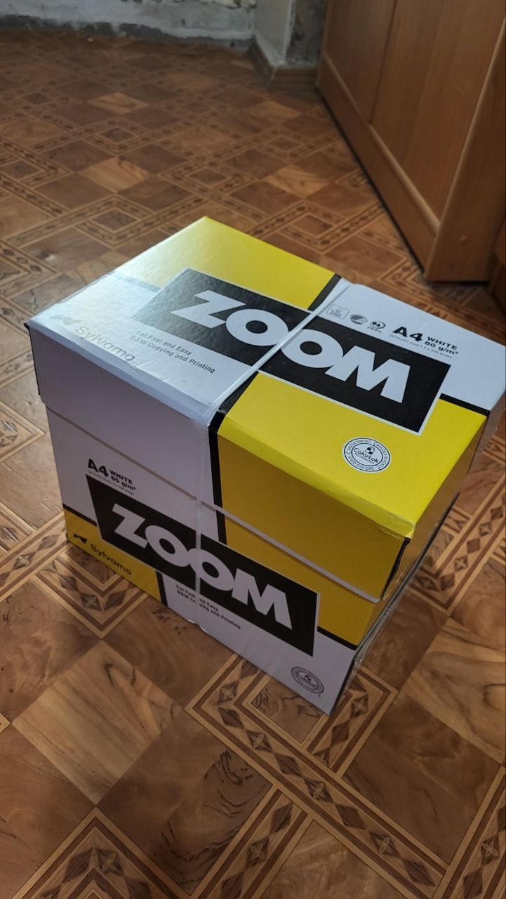 Бумага А4 ZOOM  80г/м