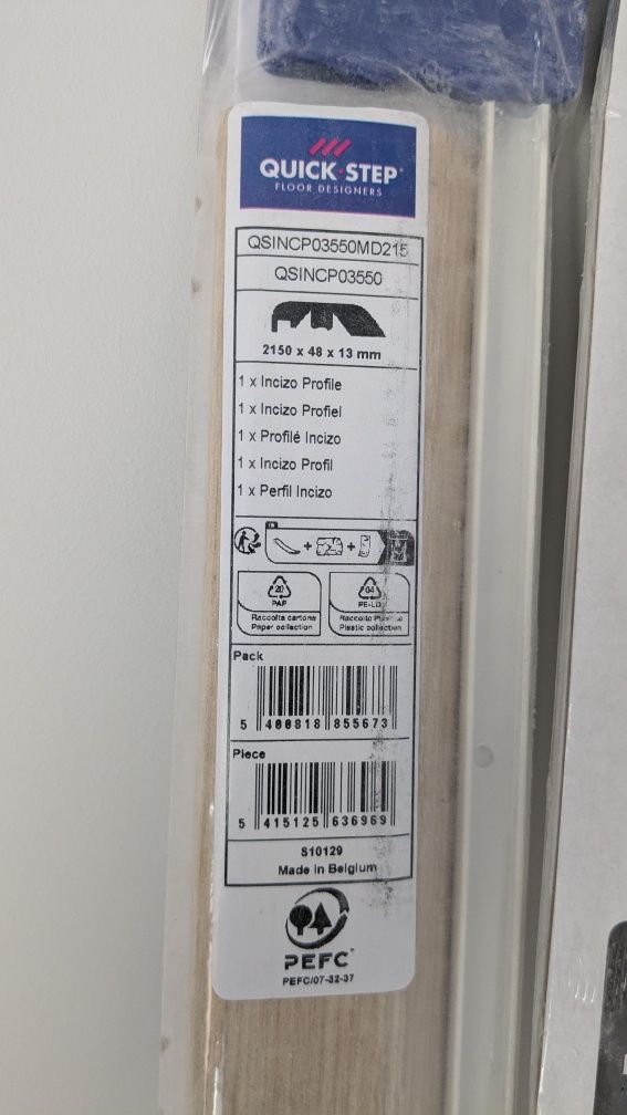 Profil Incizo 215cm QSINCP03550 dąb pustynny naturalny jasny
