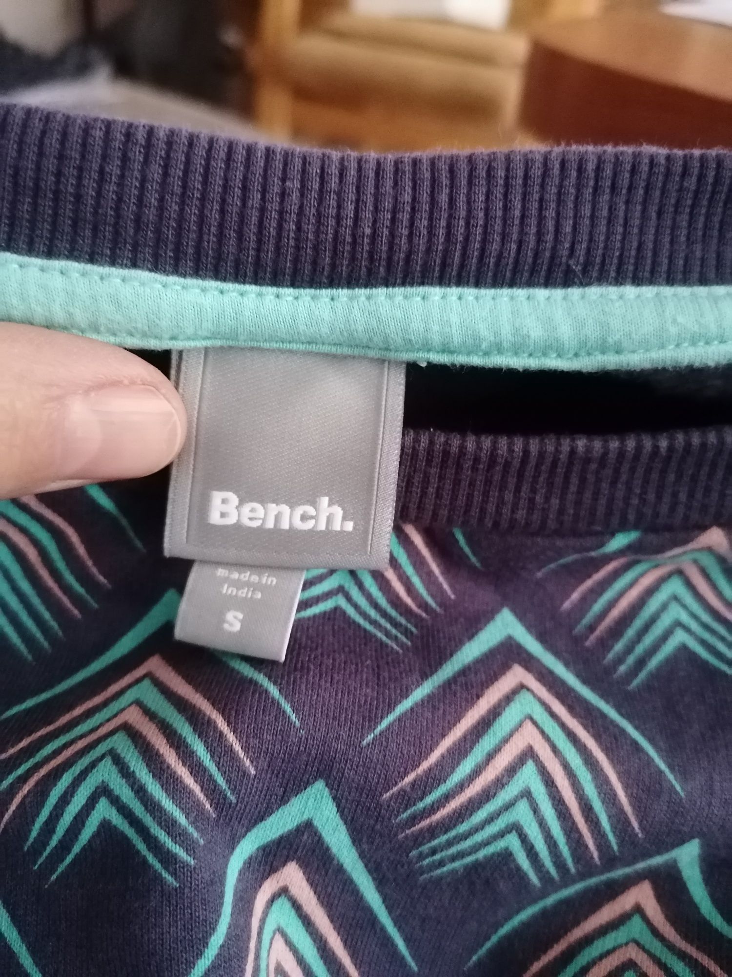 Bluza S, 36, Bench kolor bakłażanowy