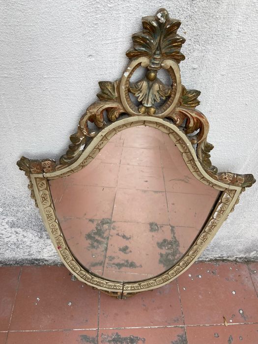 Espelho antigo vintage