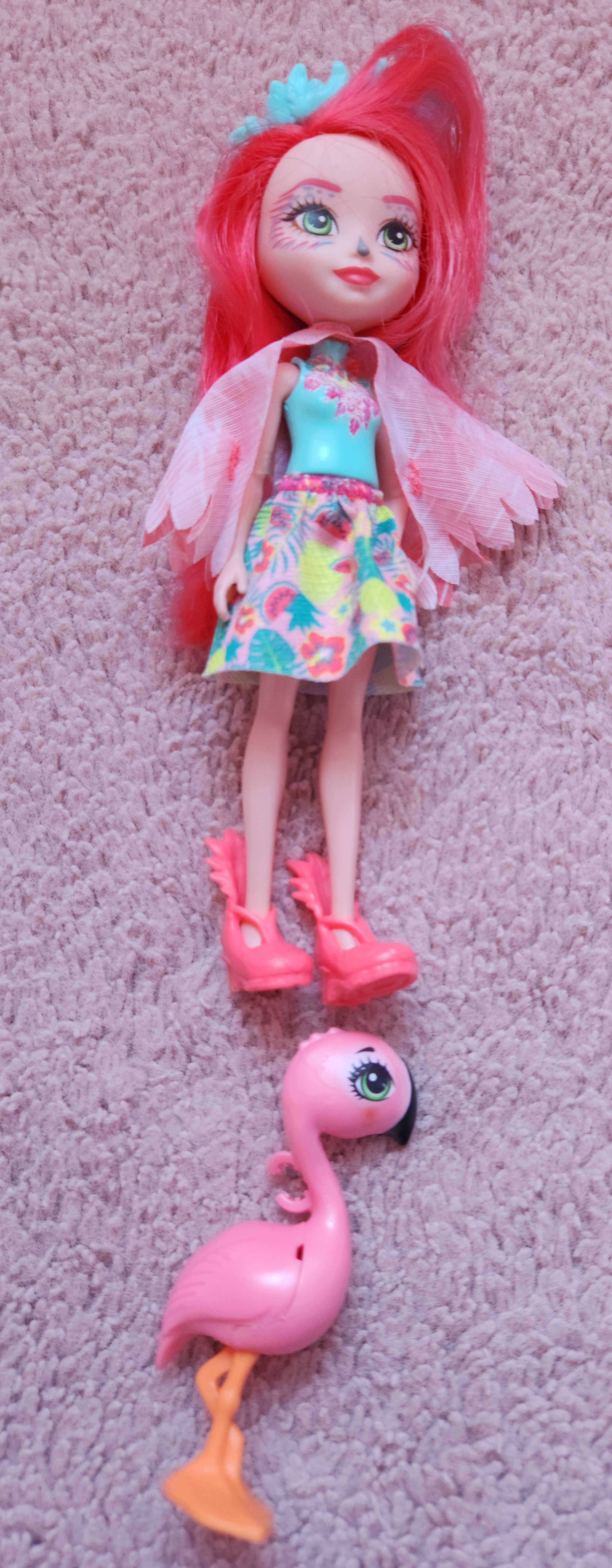 Lalka Enchantimals + zwierzątko Mattel Fleming