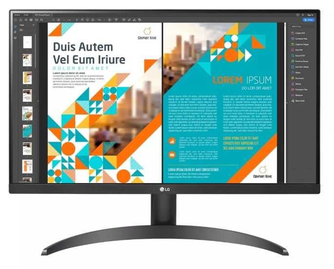 24" QHD 1440P IPS HDR 10 Monitor