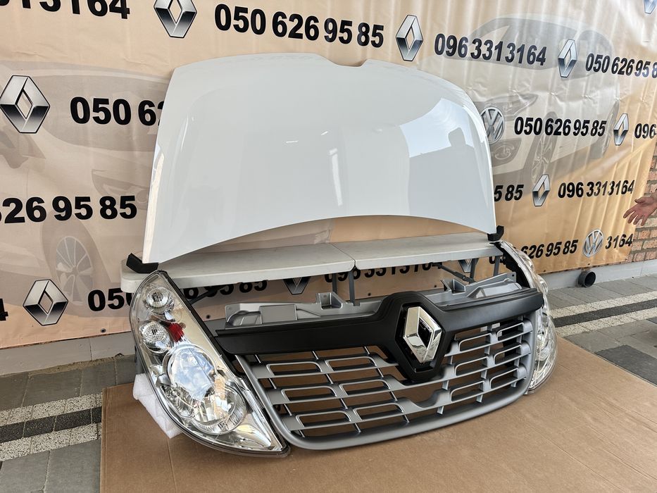 master 3 мастер 4 NV400 Movano разборка бампер решітка радіатор лот