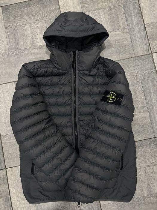 Микропуховик Stone Island Garment Dyed Micro Yarn Down
