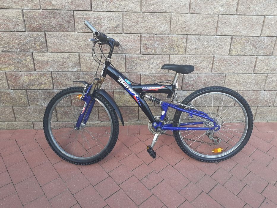 Rower górski z tylnym amortyzatorem 24 cale