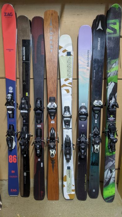 Лижі універсал K2, Armada, Salomon, K2