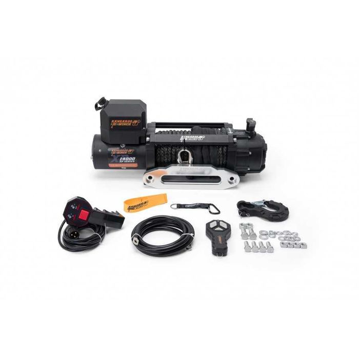 Wyciągarka Kangarowinch K14000XP 12V z liną syntetyczną