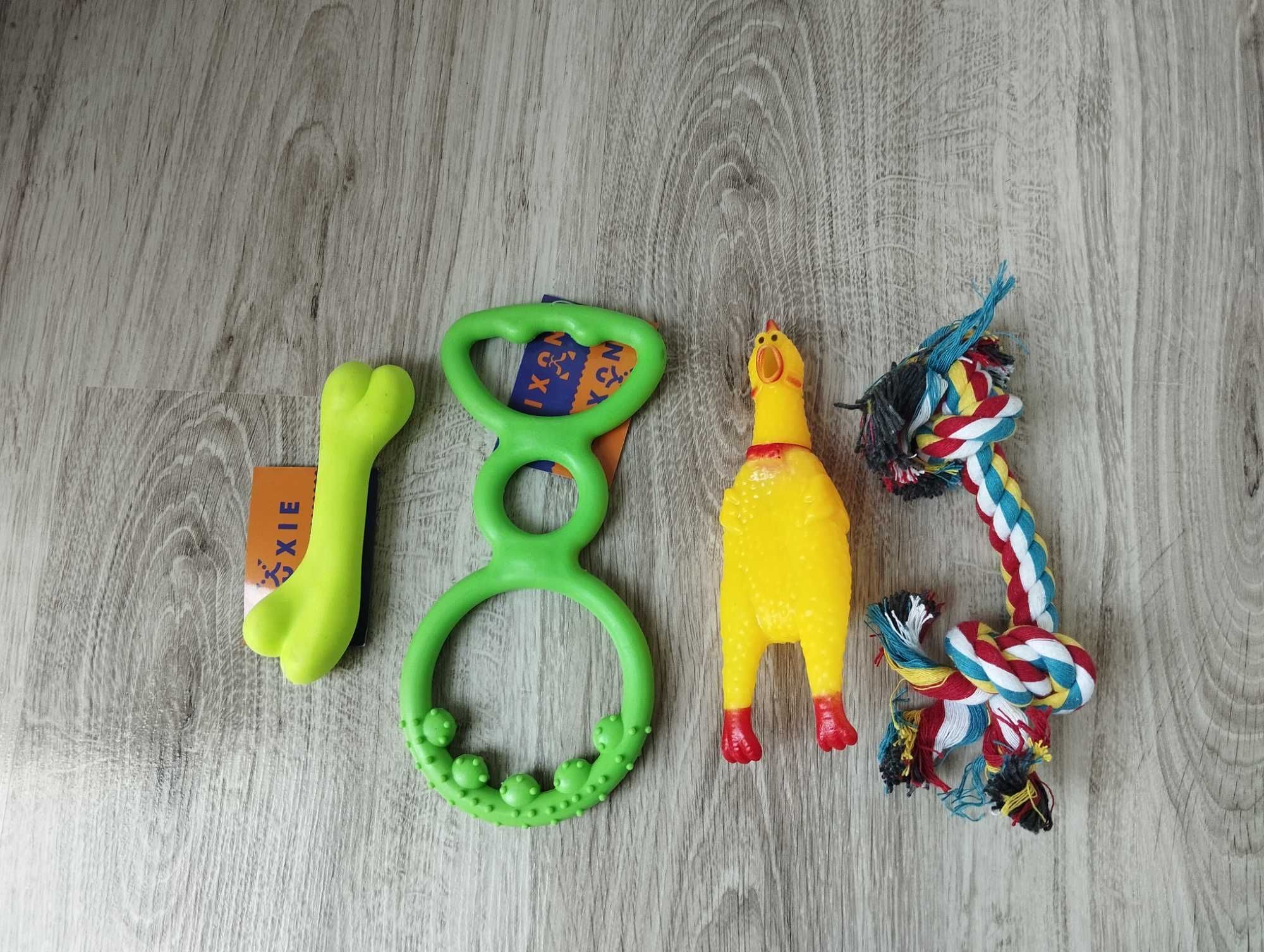 Zabawka dla psa ZESTAW 4 elementów
