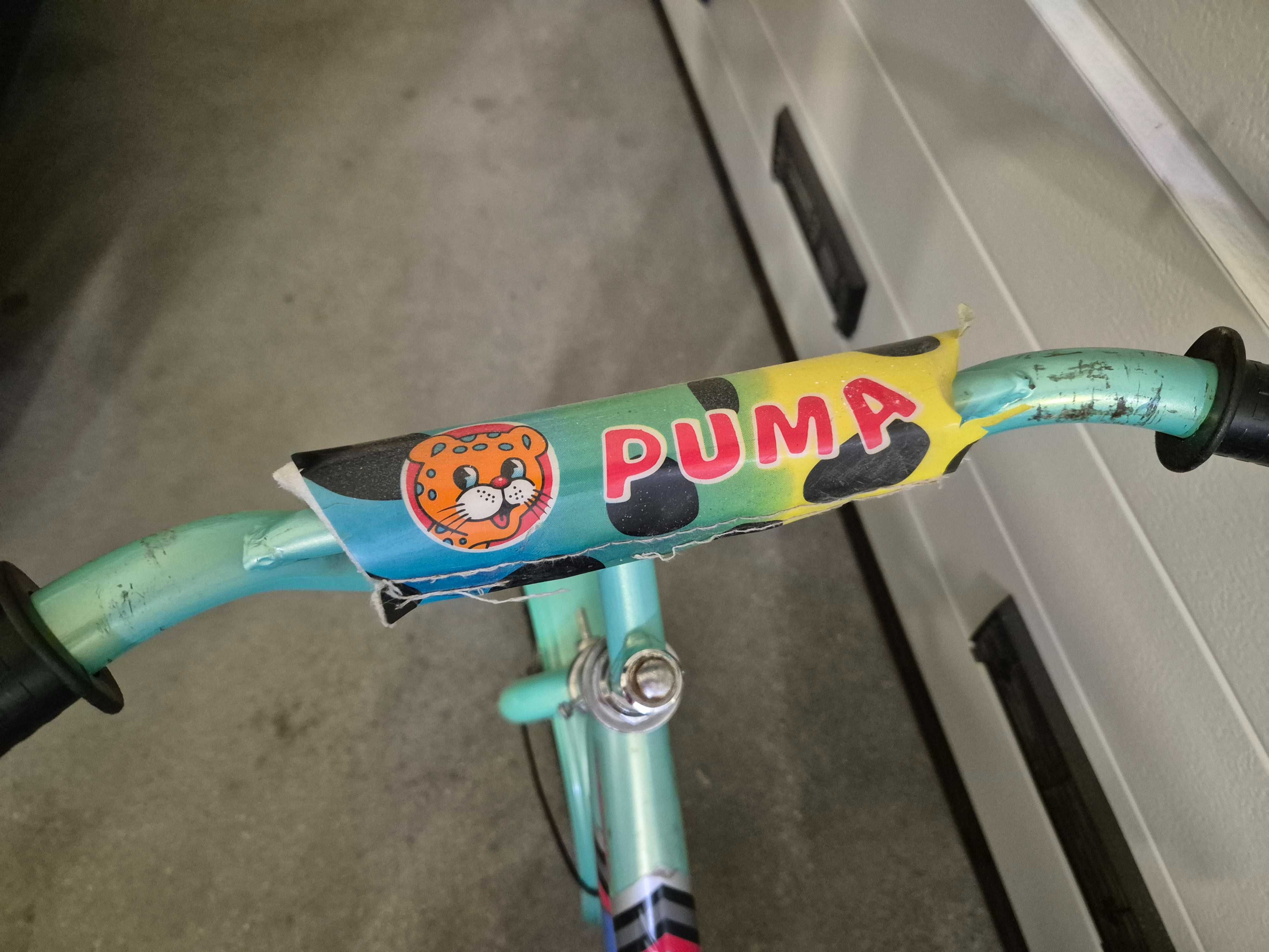 Rowerek dziecięcy, Puma Koła 12 cali komfortowe siodełko, bagażnik