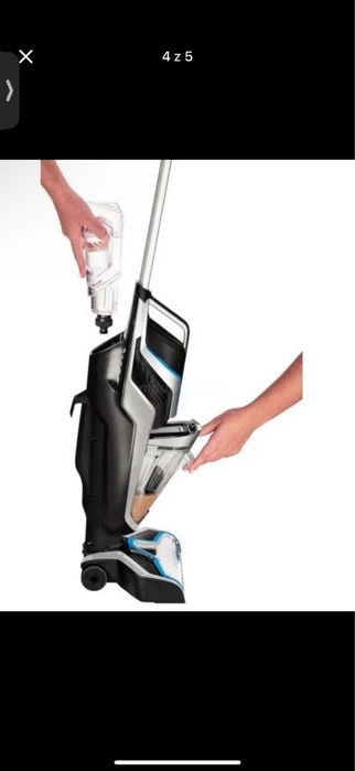 Odkurzacz pionowy Crosswave Pet Pro 2225N, 3w1: odkurza, pierze, suszy