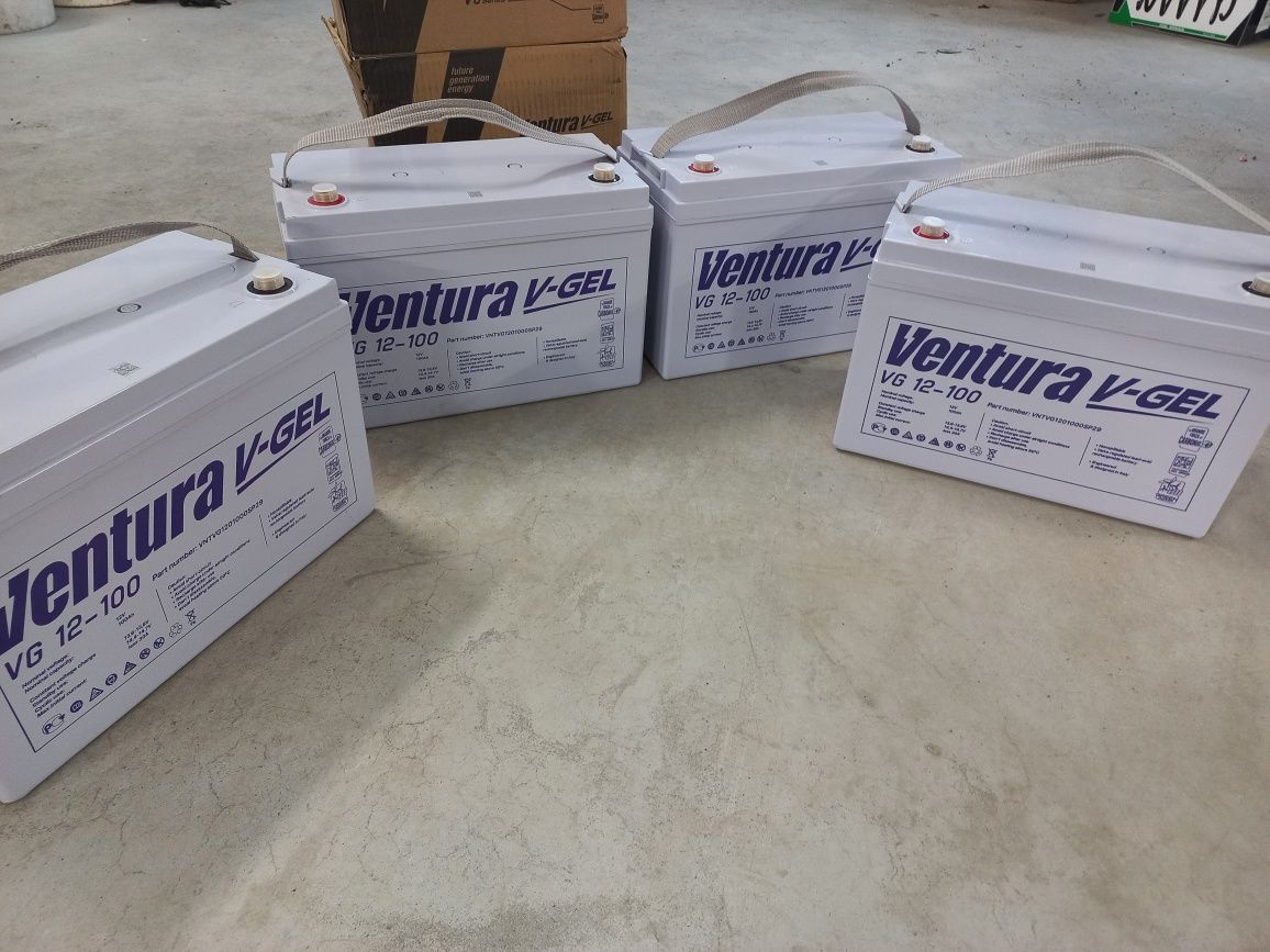 Продам аккумуляторную батарея гелевую 12В/100Ач Ventura VG 12-100 Gel