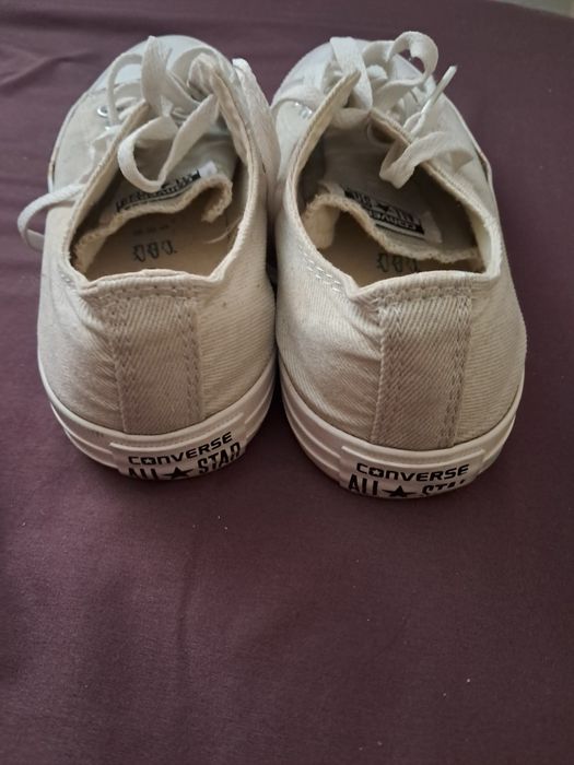 Кеди низькі молочні Converse 40 (255 мм)