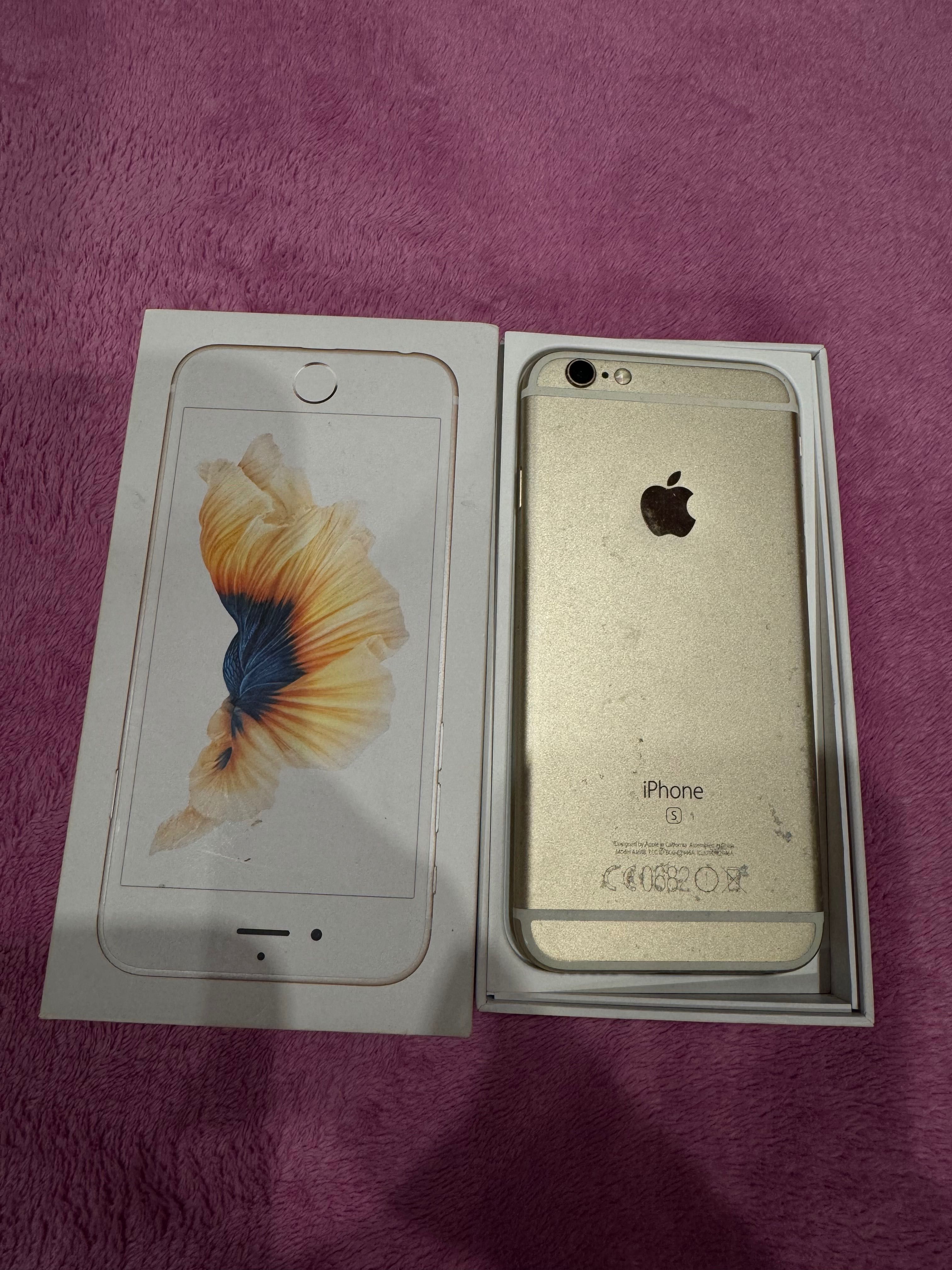 Iphone 6s 64gb, wymieniana bateria, naklejona szybka ochronna.