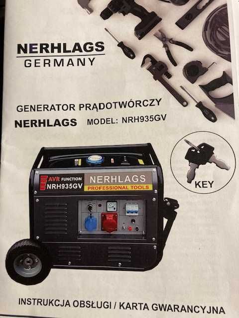 Generator prądotwórczy NERHLAGS NRH935GV