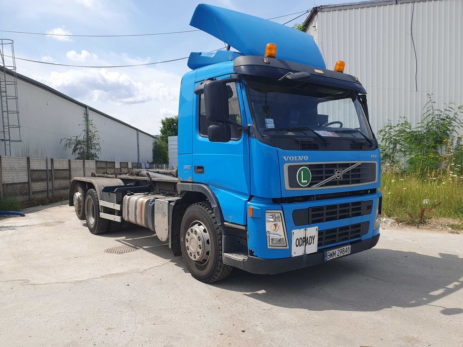 Volvo fm 6x2 hakowiec z regulacją wysokości haka