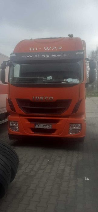 IVECO STRALIS 460 e6 2014 r + hydraulika pod ruchoma podłogę