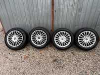 Fiat Bravo II 4x98 58.1 opony zimowe 205/55/16 Kołpaki