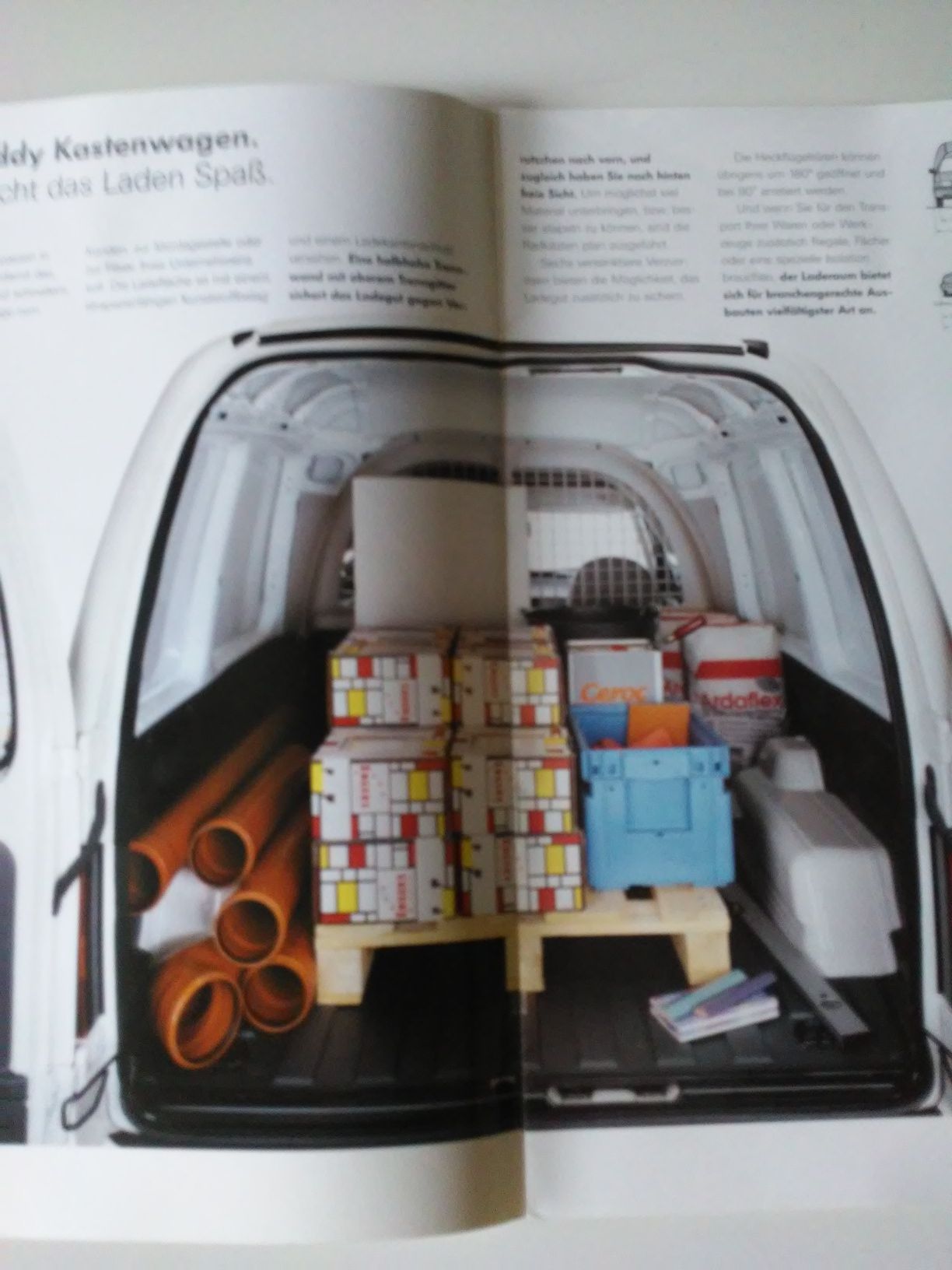 Prospekt samochodowy Volkswagen Caddy 2