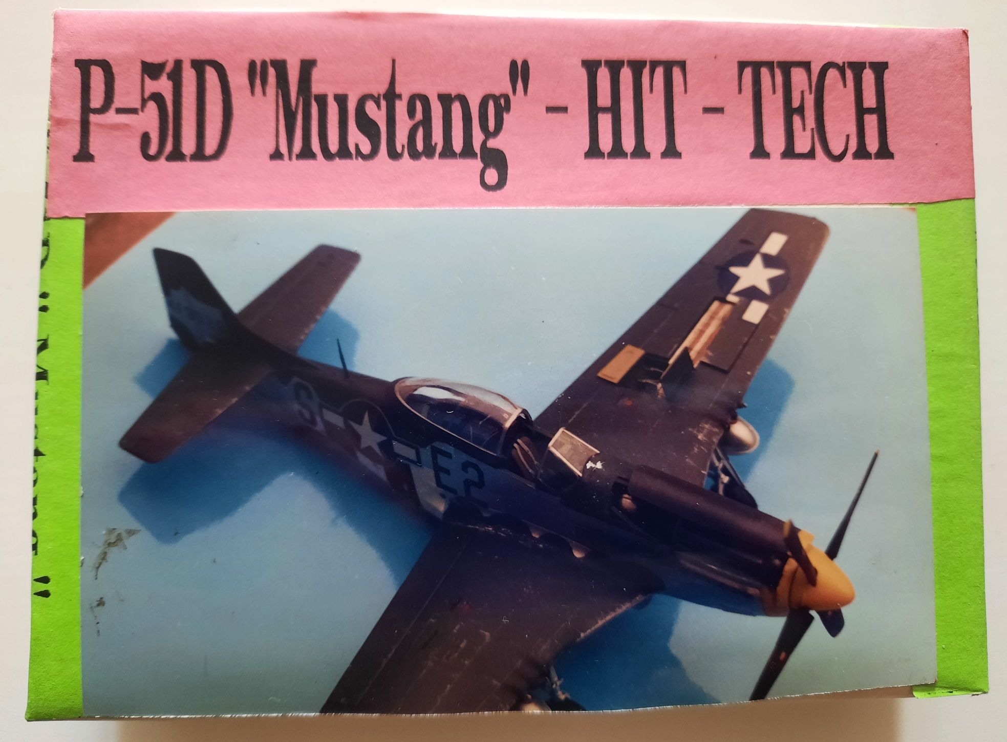 Akcesoria modelarskie dla P-51D Mustang, 1/48.