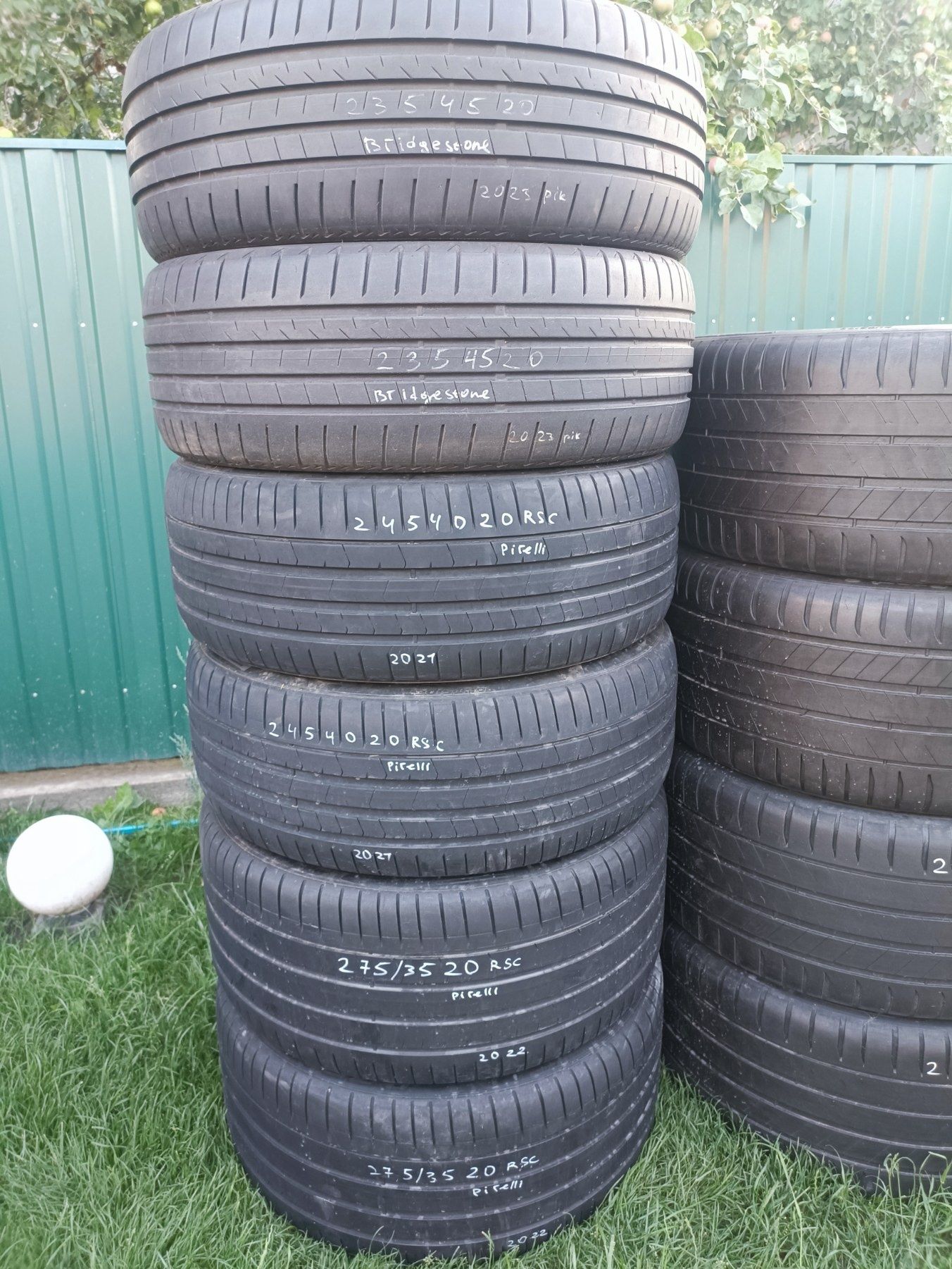 Michelin 255*35 р20 Шини 275/35 різноширокі колеса 295/40 R20