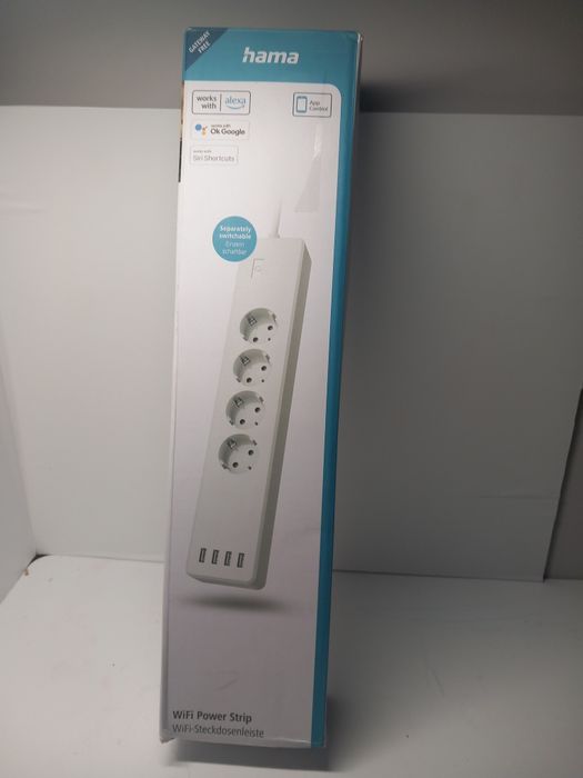 Listwa zasilająca 4 gniada plus usb
