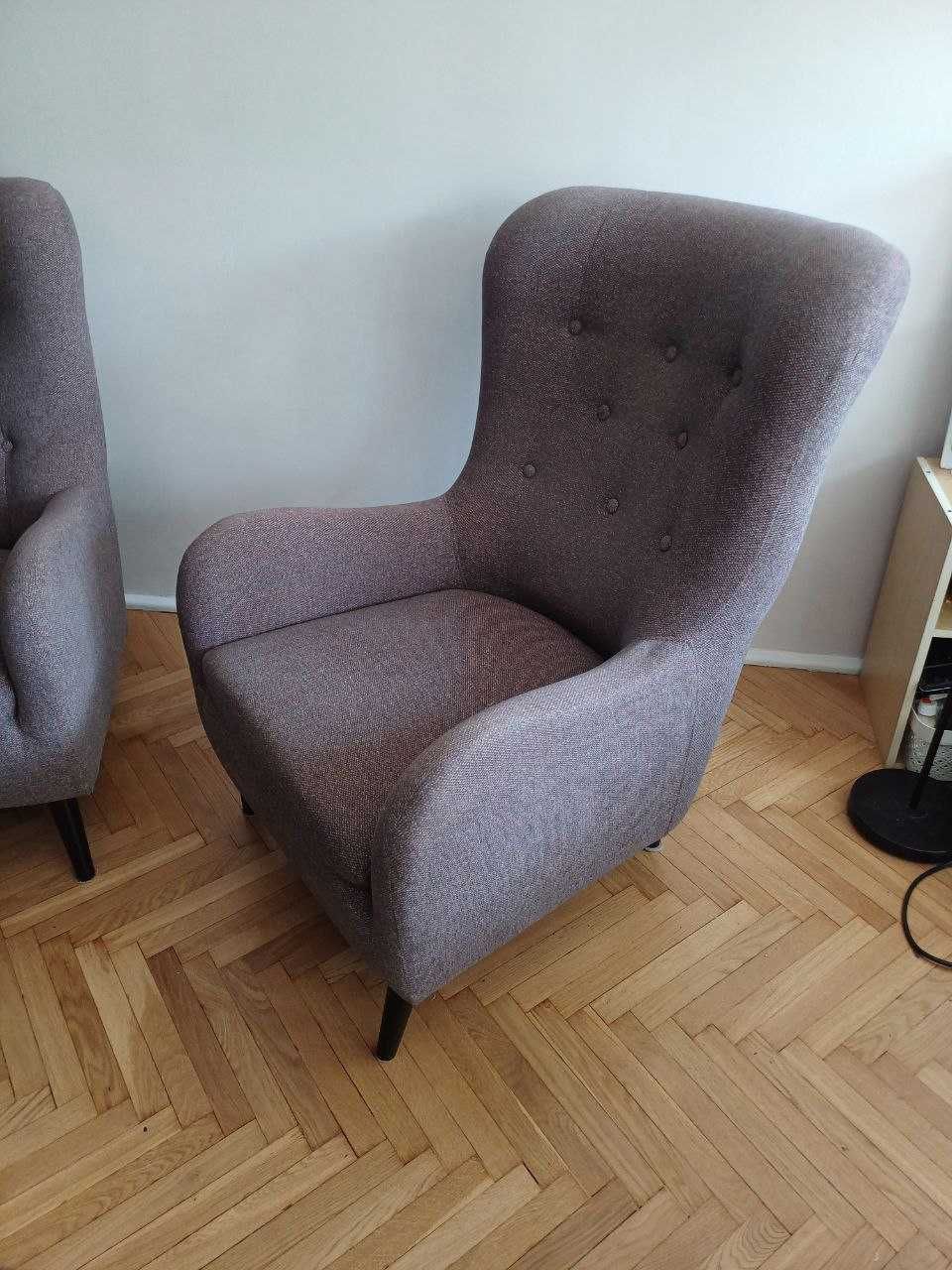 1 lub 2 fotele - duże, solidne, stan bdb