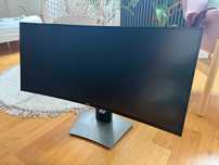Monitor Dell U3417W 34" curved 3440x1440