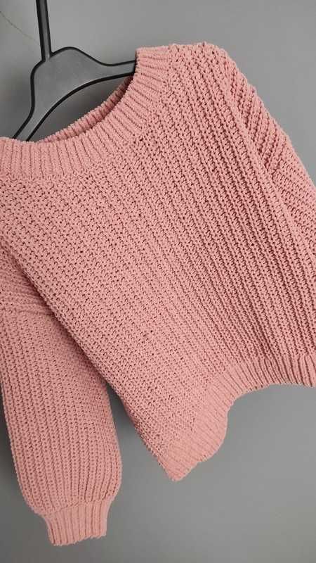 H&M 98/104 sweter z szenili