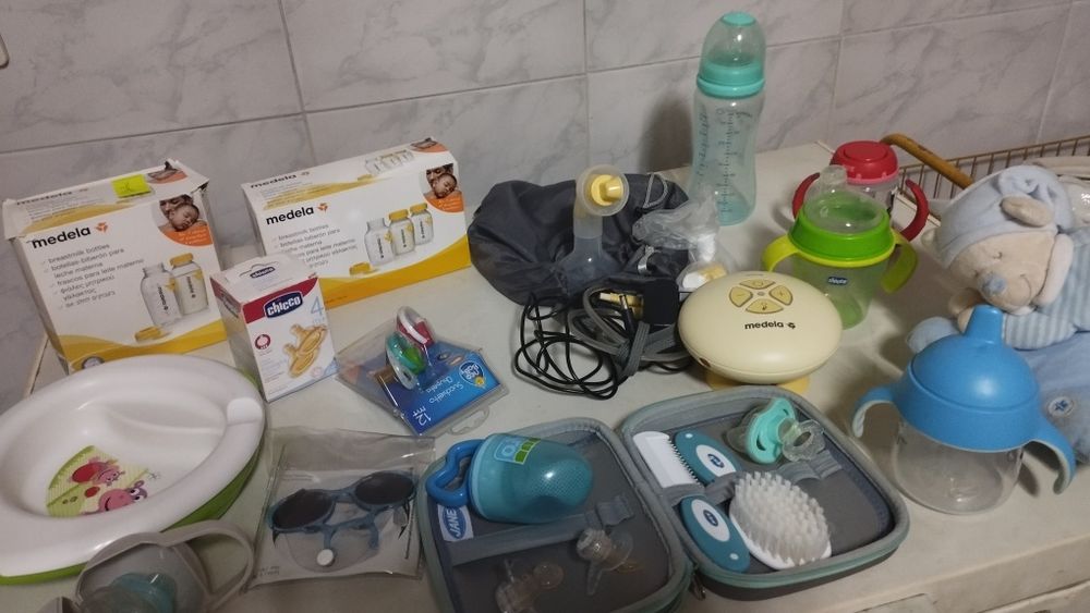 Artigos para bebê, bomba elétrica tirar leite