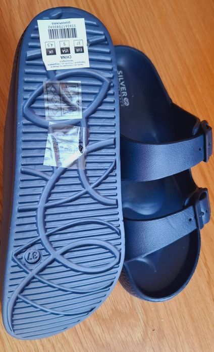 Chinelos Fivela (Novo): Tam 37