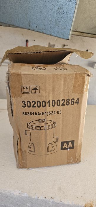 POMPA + FILTR Pompa filtrująca BESTWAY 58381 przepływ wody 1249l/