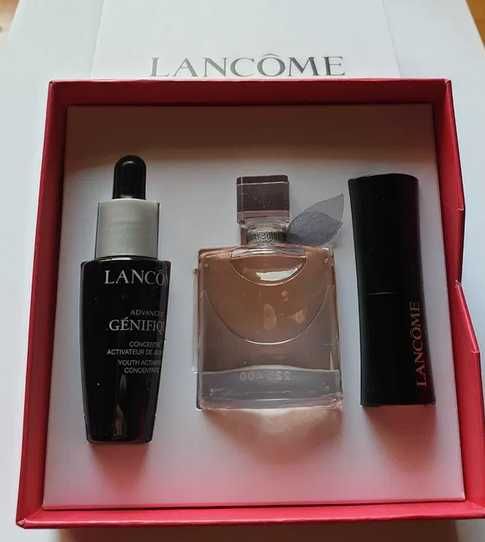 LANCOME zestaw serum x3 szt. Advanced Génifique 10ml + perfumy