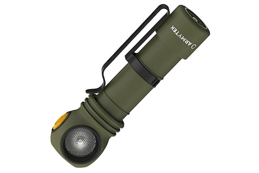 Latarka Armytek Wizard C2 Pro MAX OLIVE Magnet USB White