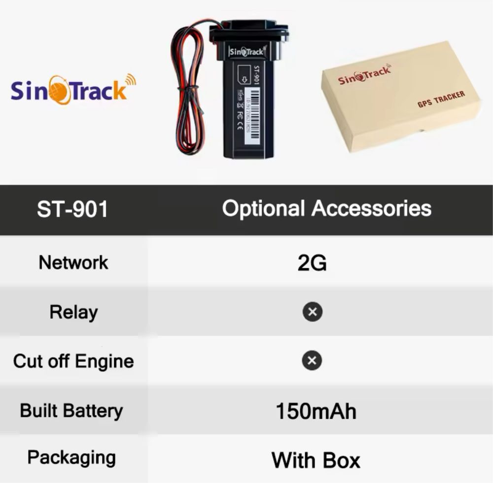 GPS трекер Sinotrack ST-901 оригінал!