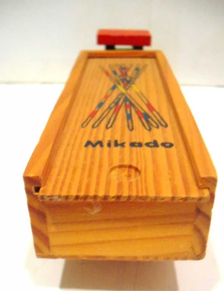 Mikado Game Skill Game  Wooden truck