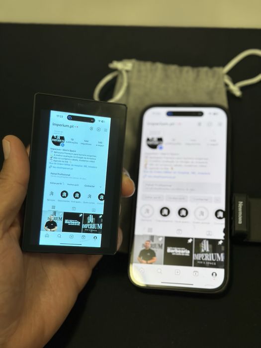 Newmowa PH01 - Visor de Espelhamento Telemóvel