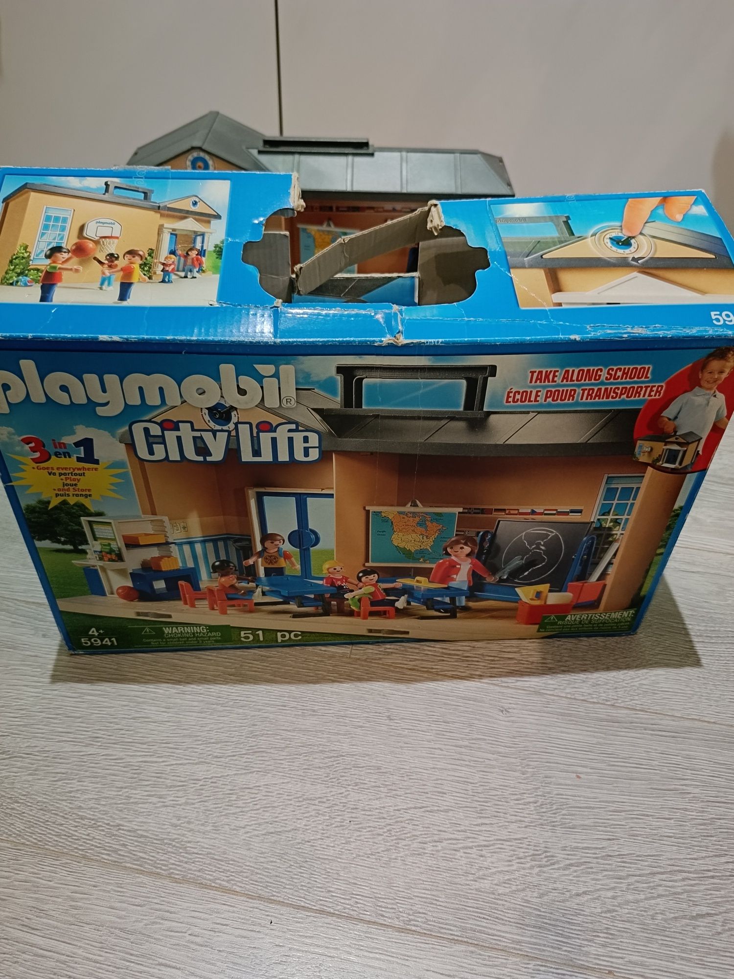 Playmobil szkoła przenośna 5941