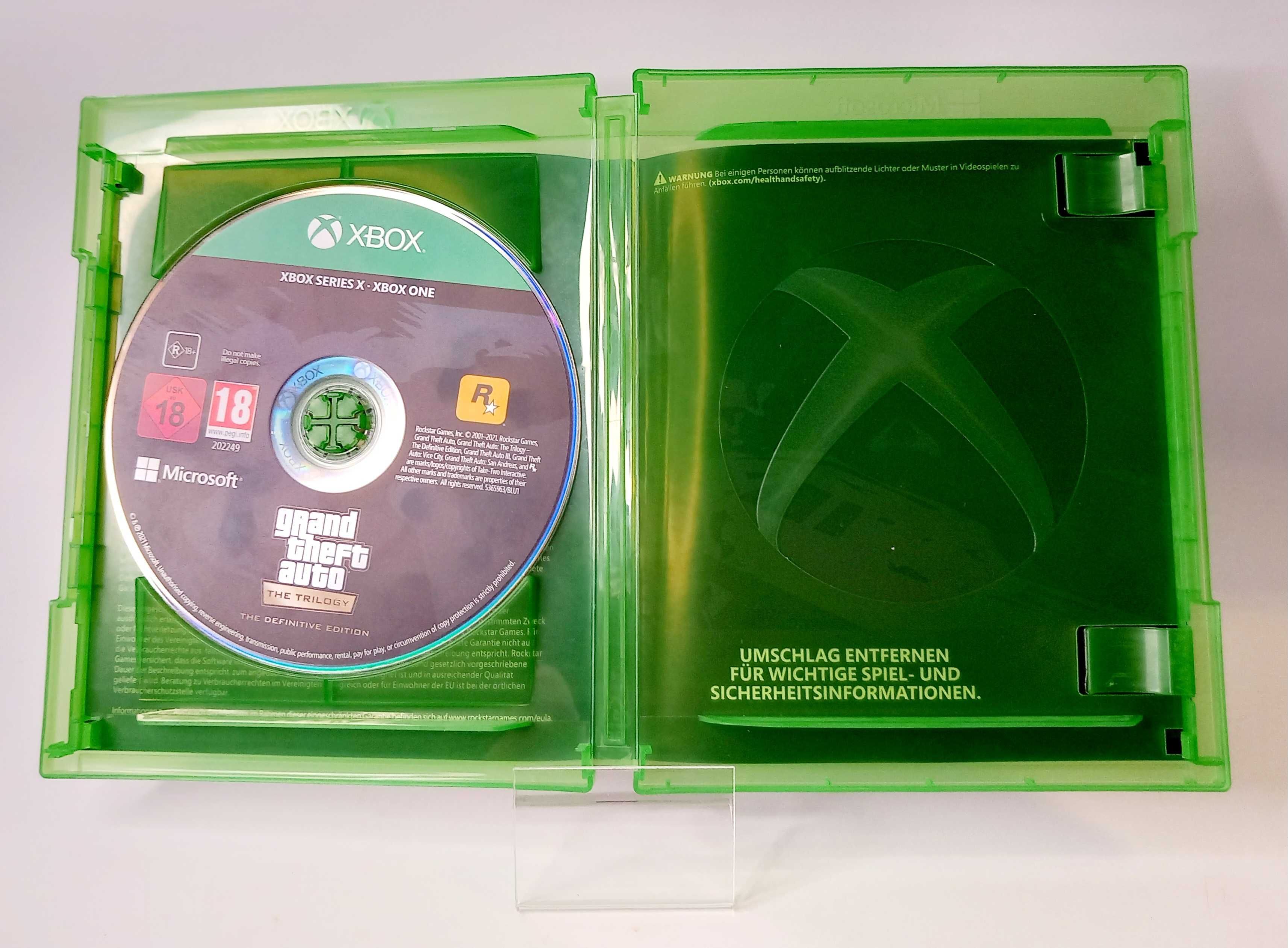 GRA XBOX ONE - GTA The Trilogy. The Definitive Edition - 43/25/HUT