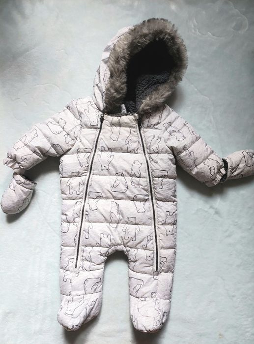 Kombinezon ocieplany zimowy chłopięcy F&F r.68