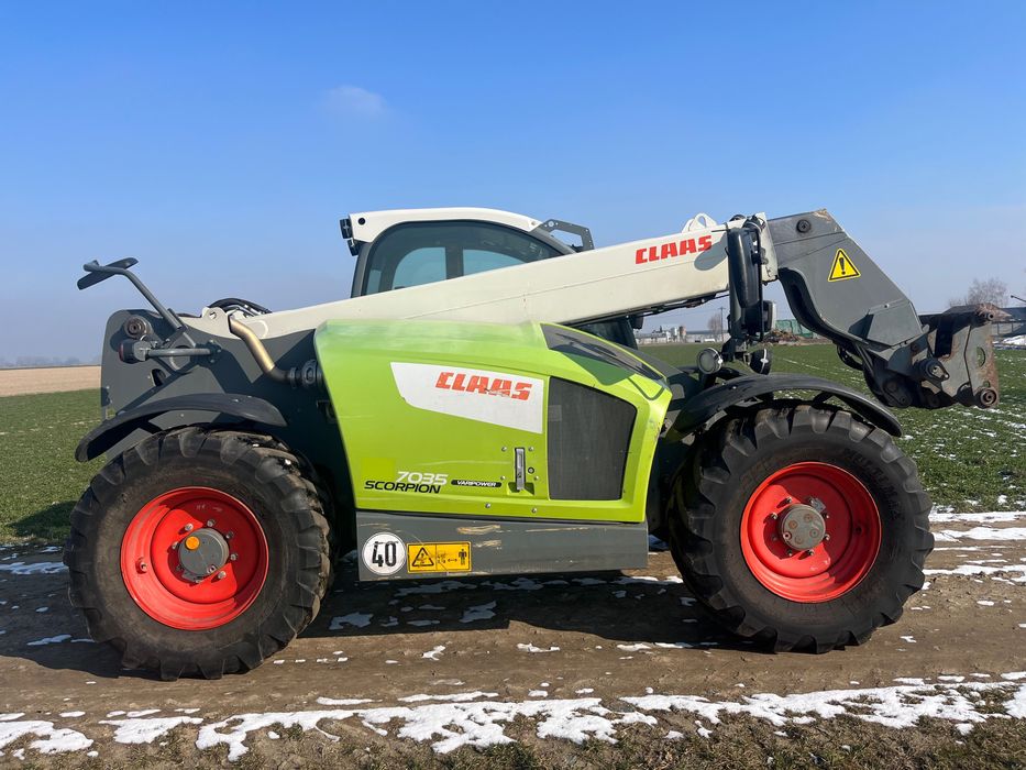 Claas scorpion 7035 z Niemiec