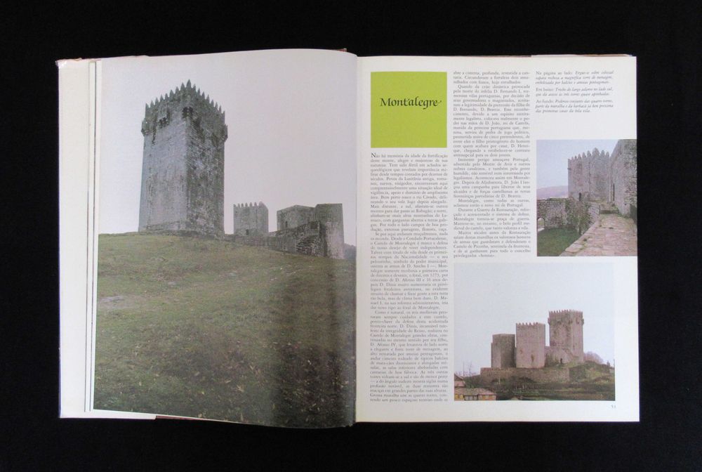 Os Mais Belos Castelos de Portugal - Livro (Ref. 32)