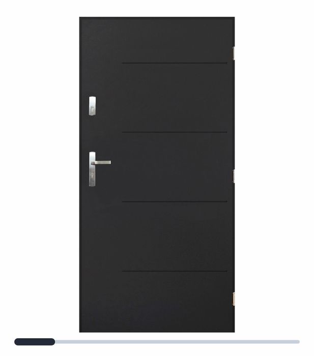 Drzwi wejściowe zewnętrzne stalowe