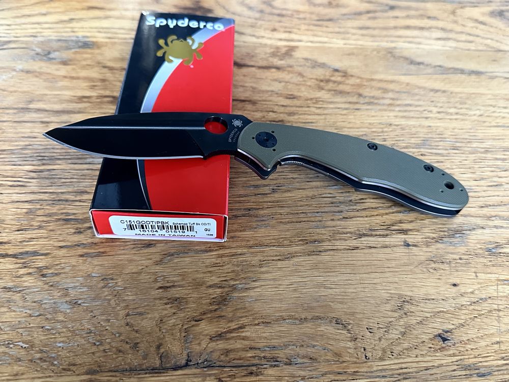 Коллекционный редкий нож Spyderco  CPM CRU-WEAR EXCLUSIVE