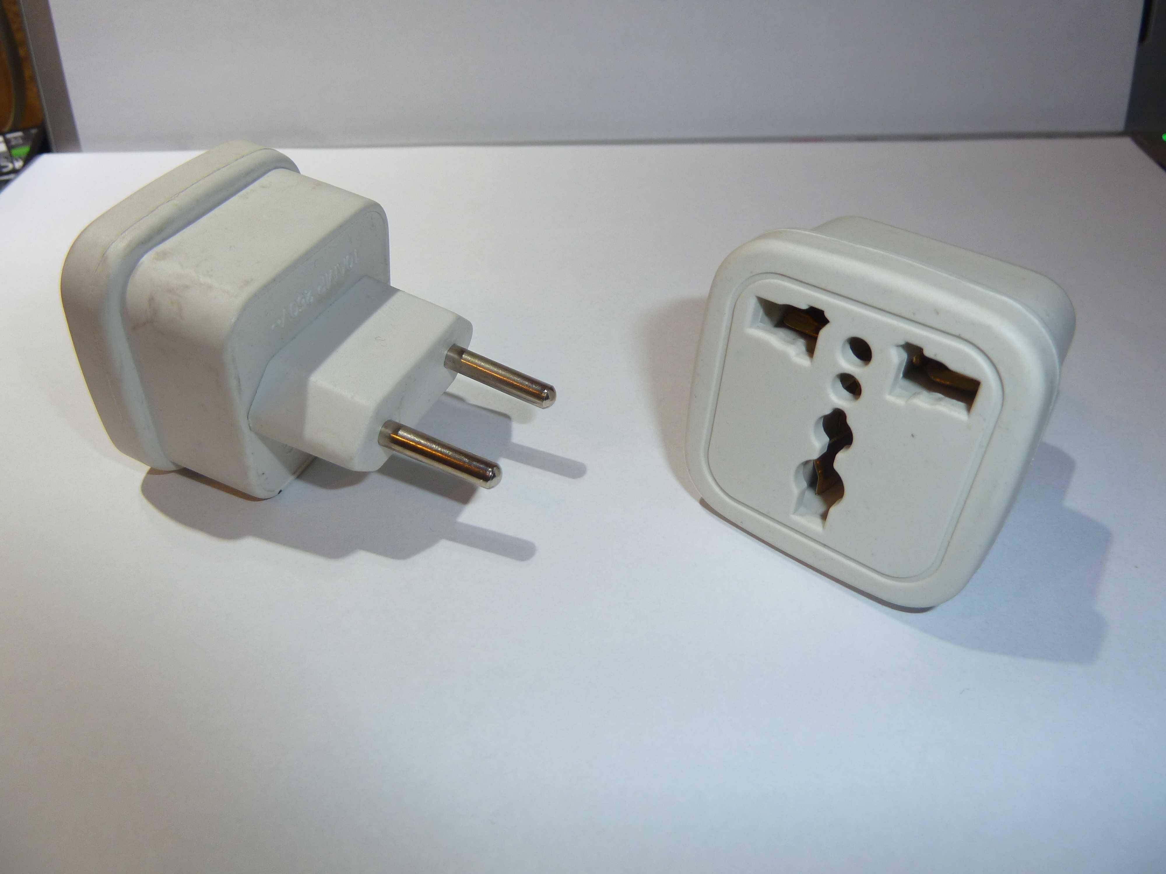 Adapter przejściówka UK/ USA - PL SZT 3