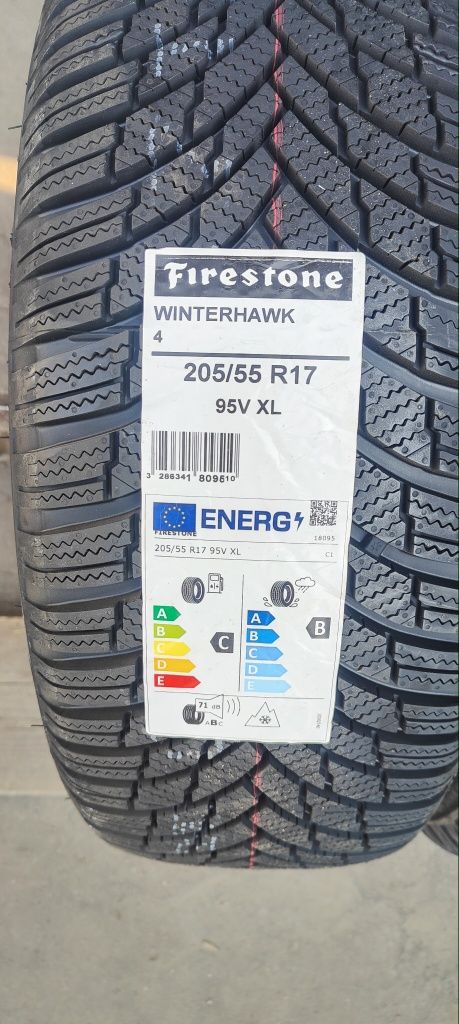 205/55r17 Firestone Winterhawk 4 .