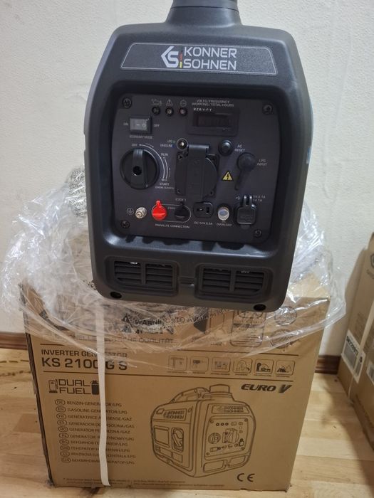 Інверторний газобензиновий генератор Konner&Sohnen KS 2100iG S