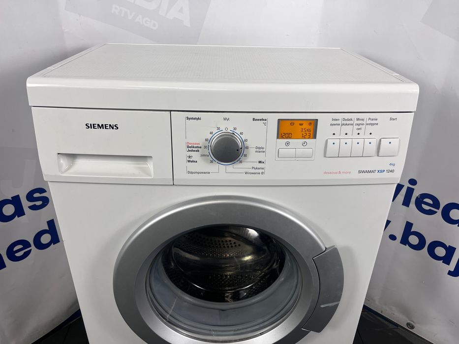 Pralka Siemens Niezniszczalna 4 kg/ 1200 ob /A /Dostawa/Gwarancja