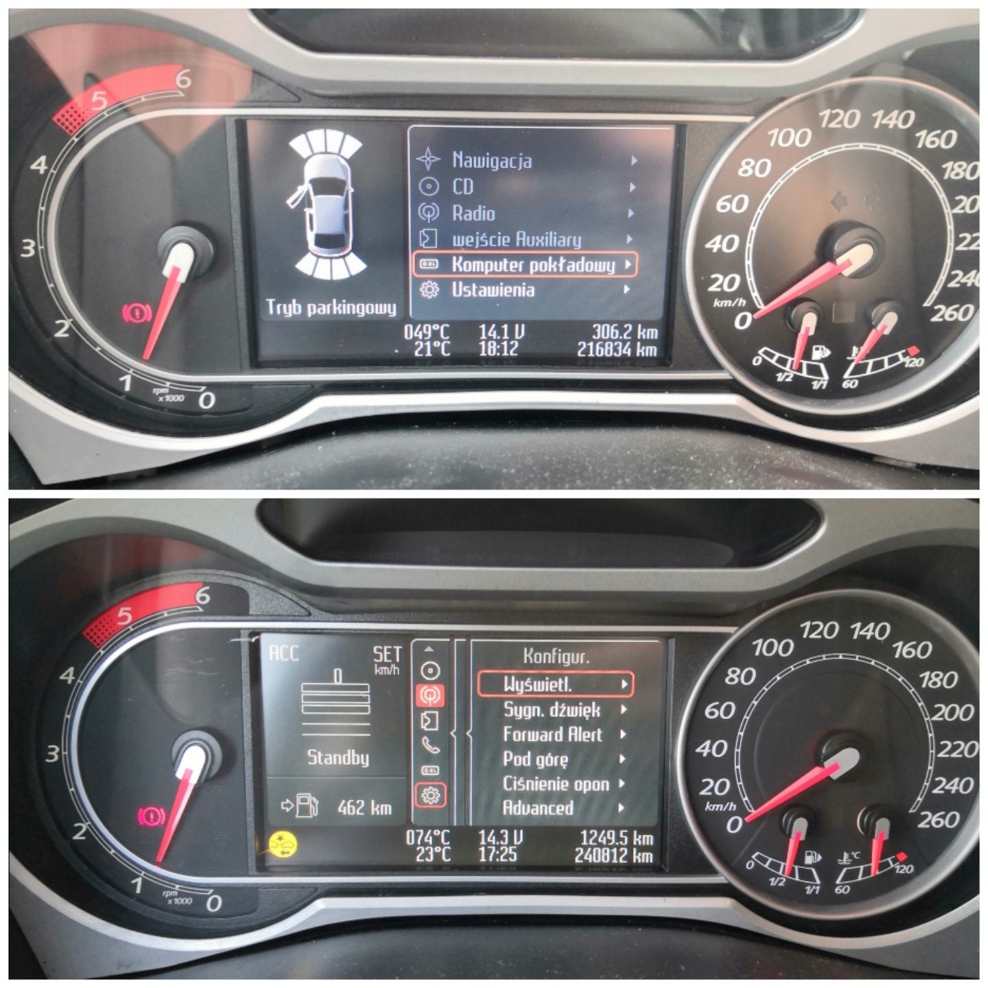 Język Polski USB BT aktualizacja Ford Mondeo SMax Galaxy C-Max Focus