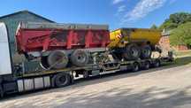 Lindner HP 20  Przyczepa Mulda 21 Ton Skorupa Rama Ocynk Tandem