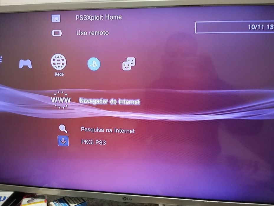 PS3 desbloqueada sem comando
